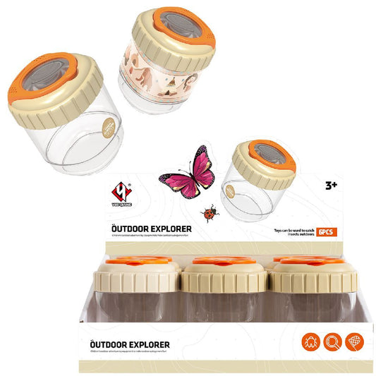 Overige Merken Outdoor Explorer Insecten Bakje Display 6 Stuks
