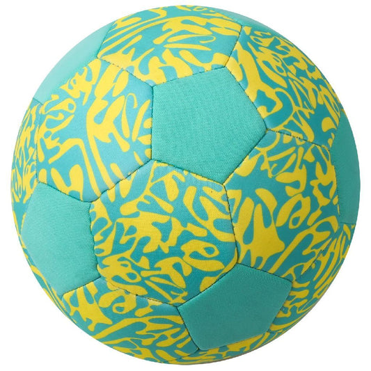 Overige Merken Voetbal Neopreen 21 Cm Mint/Geel