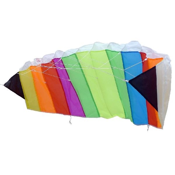 Basic Parafoil Stunter Kite 120X50 Met Tas
