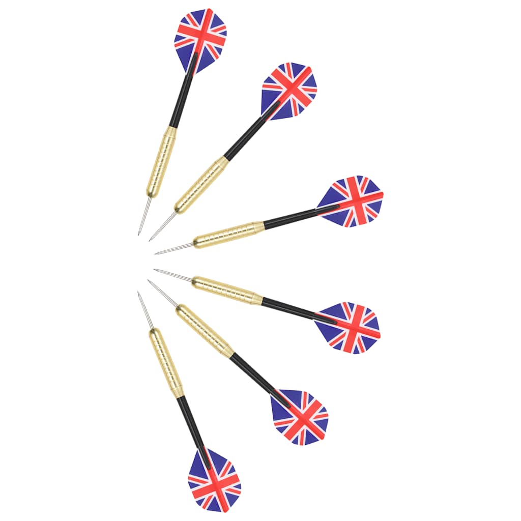 Dartbord Professioneel Met Kast En 6 Darts Sisal