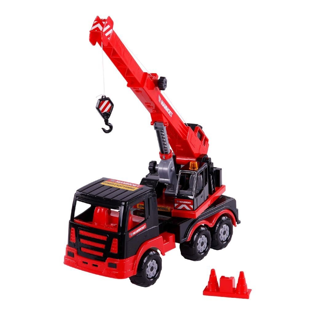 Overige Merken Mammoet Xl Kraanwagen Rood/Zwart
