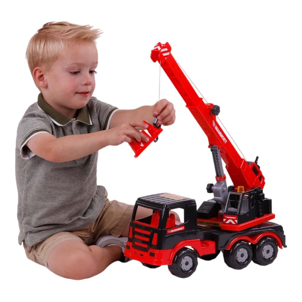 Overige Merken Mammoet Xl Kraanwagen Rood/Zwart