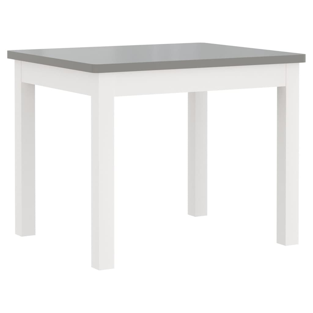 3-Delige Kindertafel- En Stoelenset Mdf