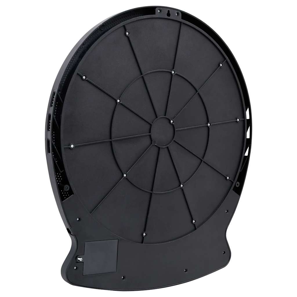Dartbord Elektrisch Met Darts Polypropeen Zwart