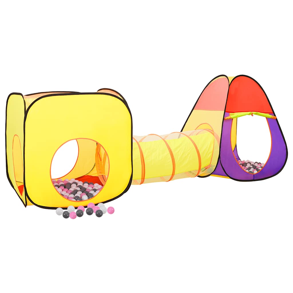 Kinderspeeltent Met 250 Ballen 255X80X100 Cm Meerkleurig