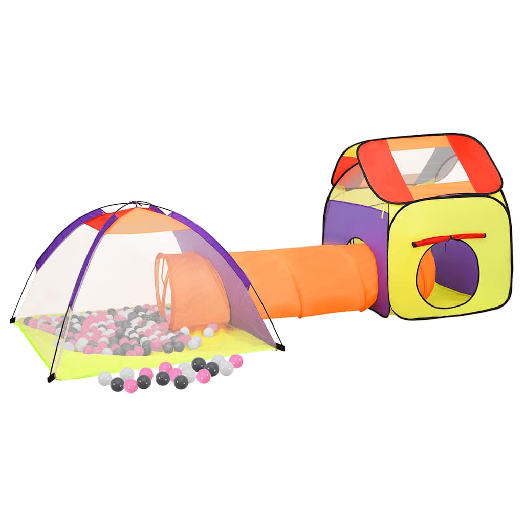 Kinderspeeltent Met 250 Ballen 338X123X111 Cm Meerkleurig