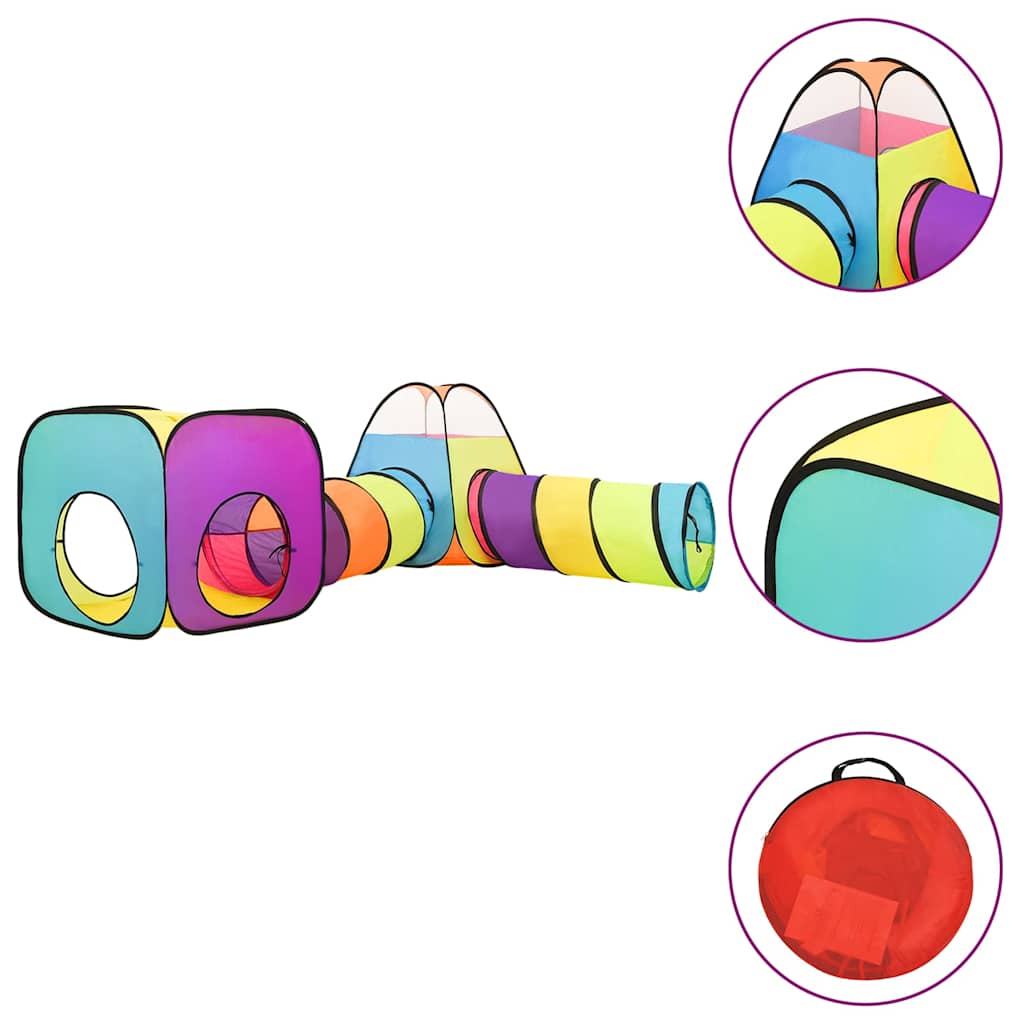 Kinderspeeltent Met 250 Ballen 190X264X90 Cm Meerkleurig