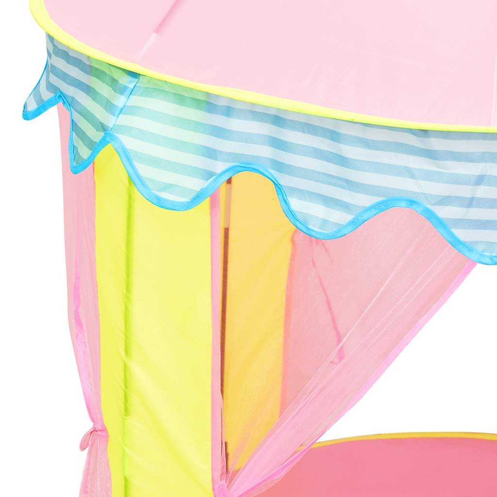 Kinderspeeltent 100X100X127 Cm Roze Betongrijs