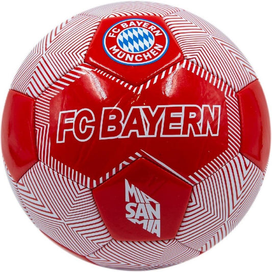 Overige Merken Voetbal Bayern Munchen Maat 5 Rood/Wit