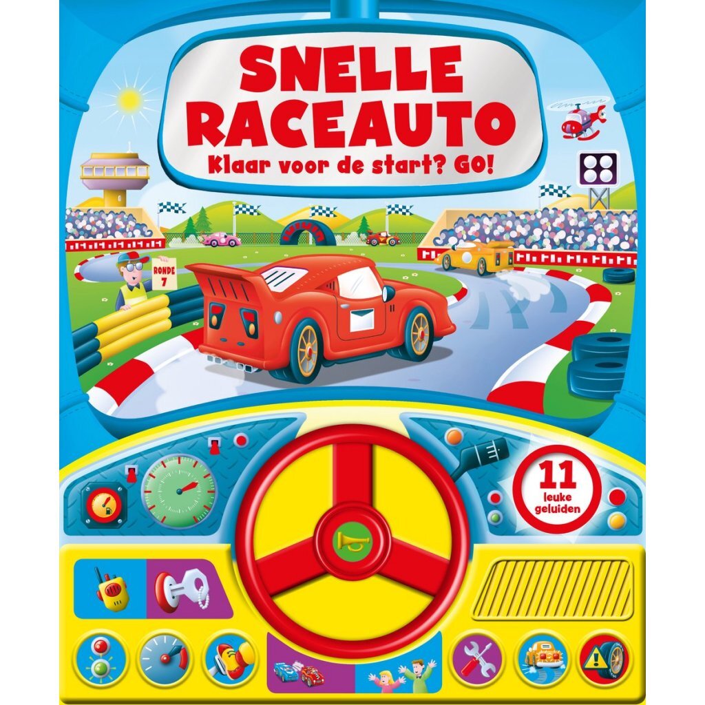 Overige Merken Geluidenboek Snelle Raceauto