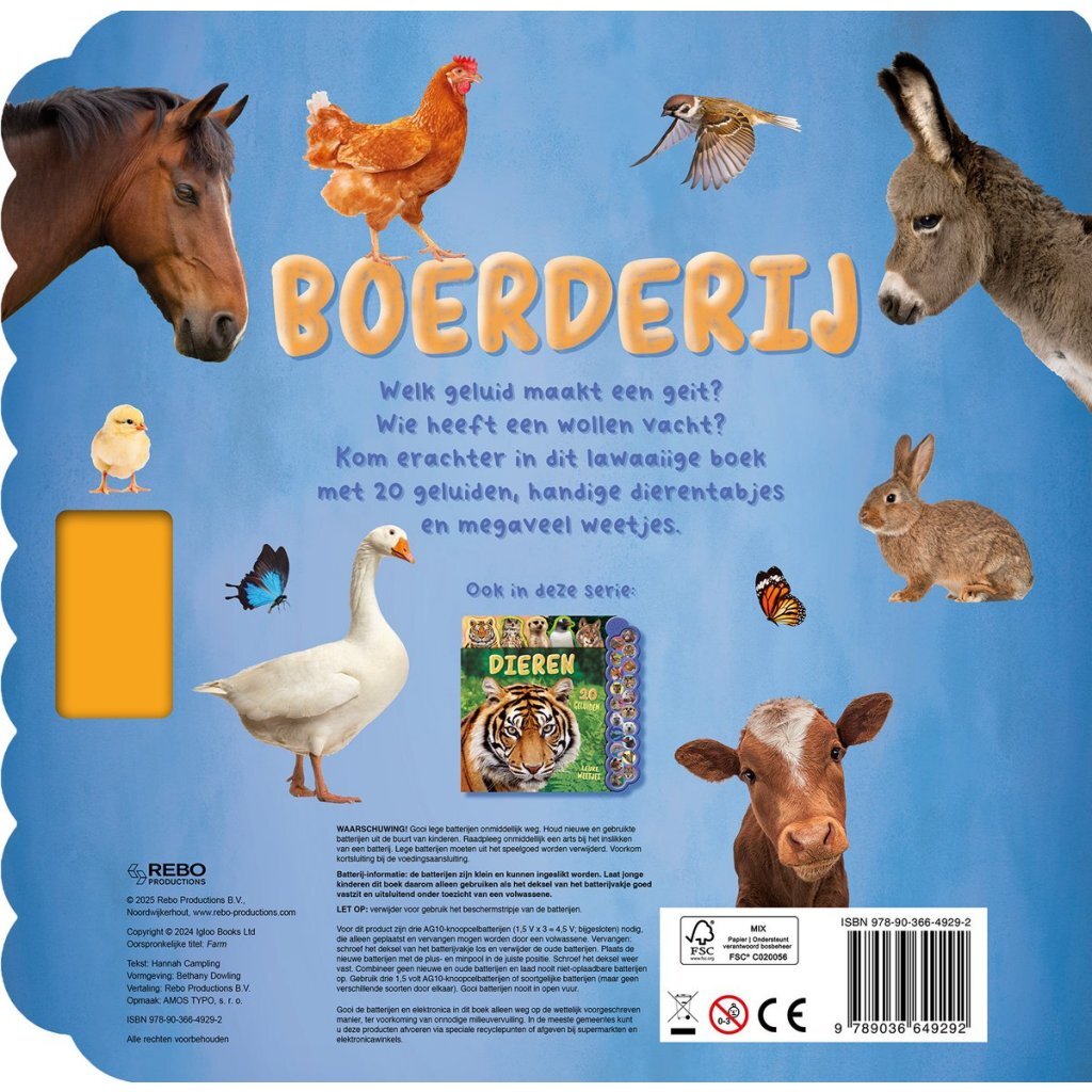 Overige Merken Geluidenboek Boerderij