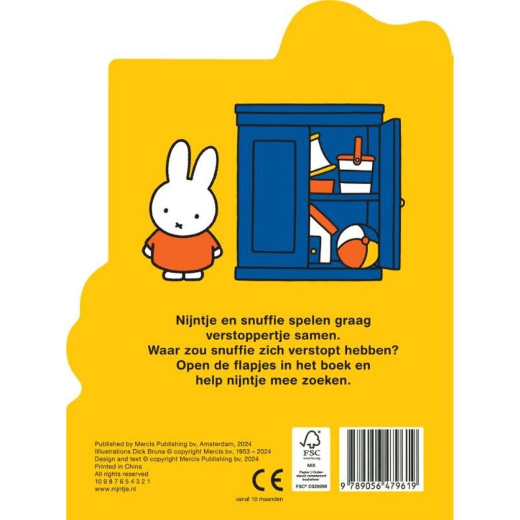 Nijntje Boek Nijntje Zoekt Snuffie